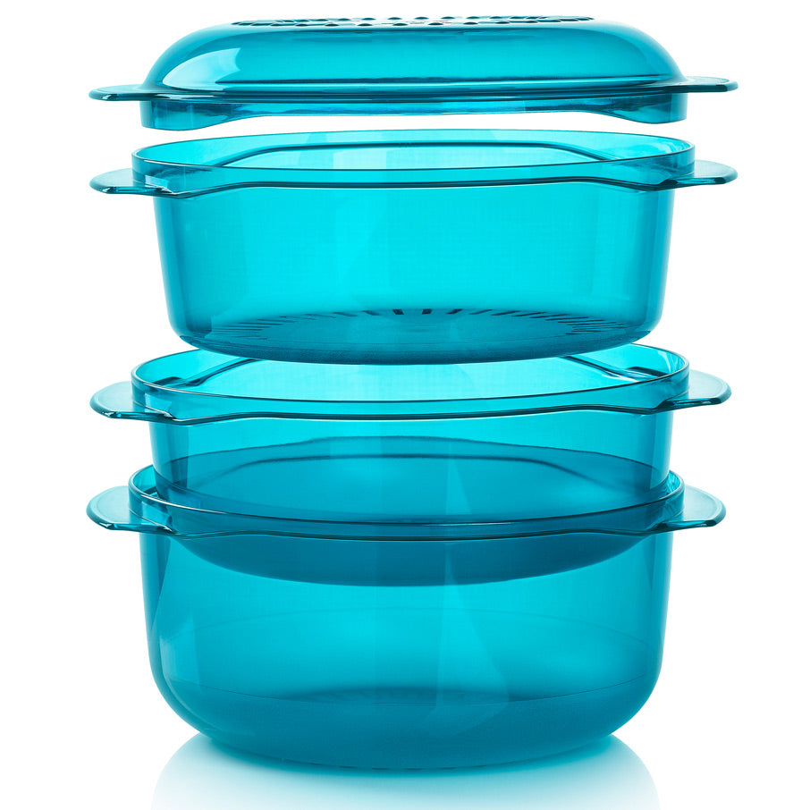 panela elétrica tupperwave stack cooker pavão