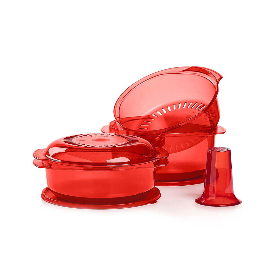 panela elétrica tupperwave stack cooker pavão