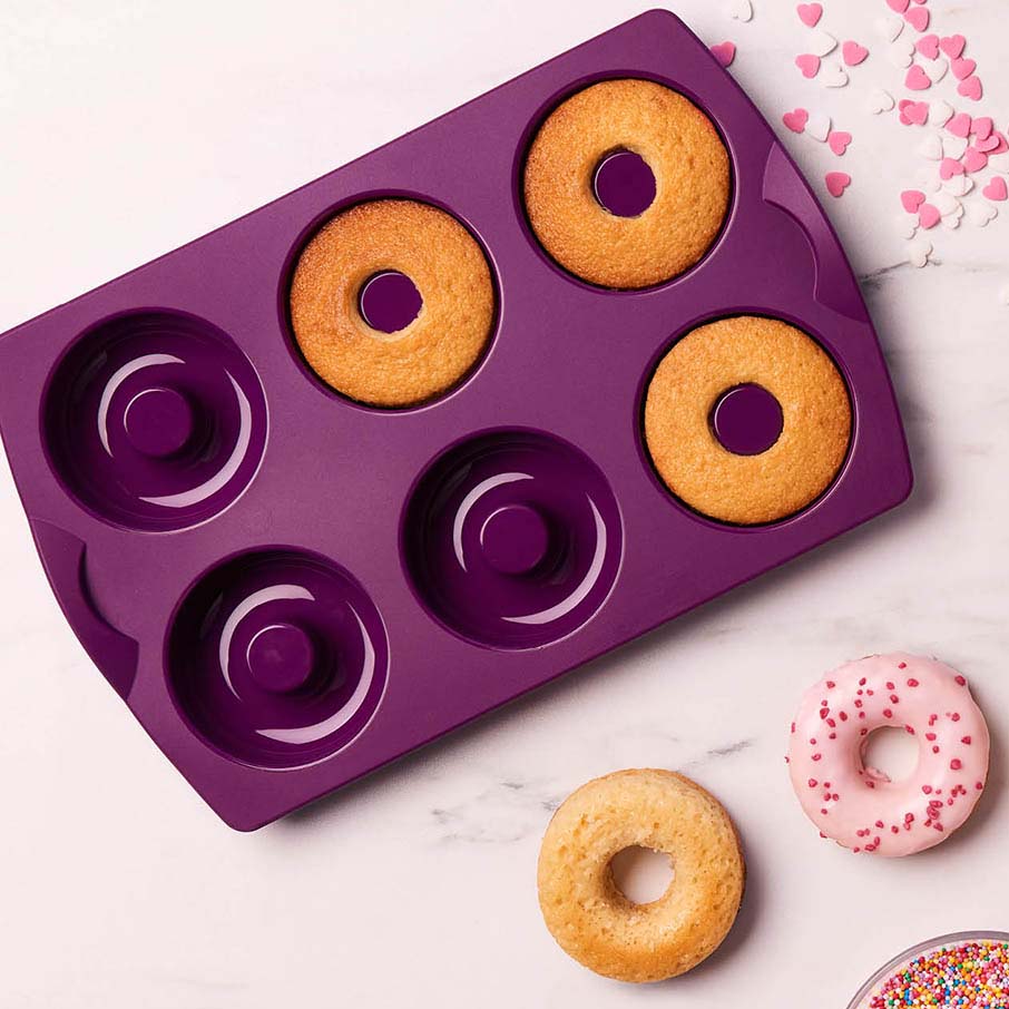 anel de silicone repolho roxo