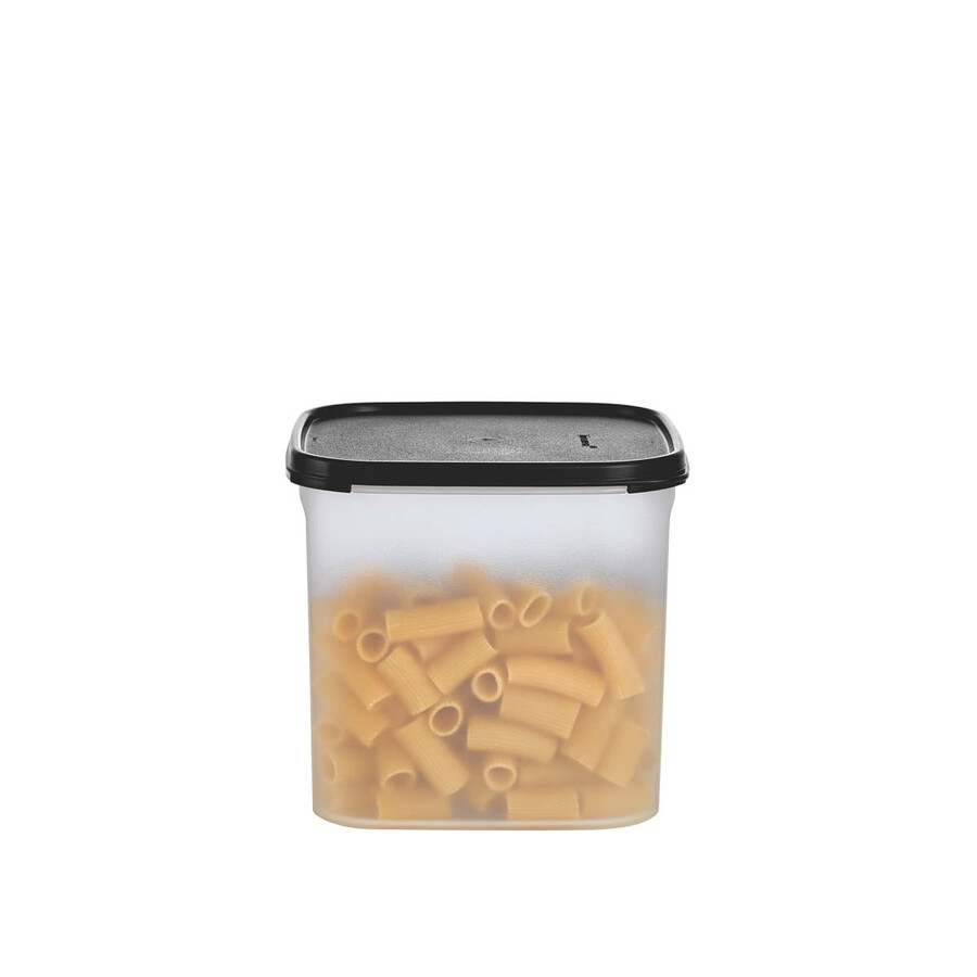tupperware modular mates quadrado 3 recipiente para armazenamento de alimentos preto jato