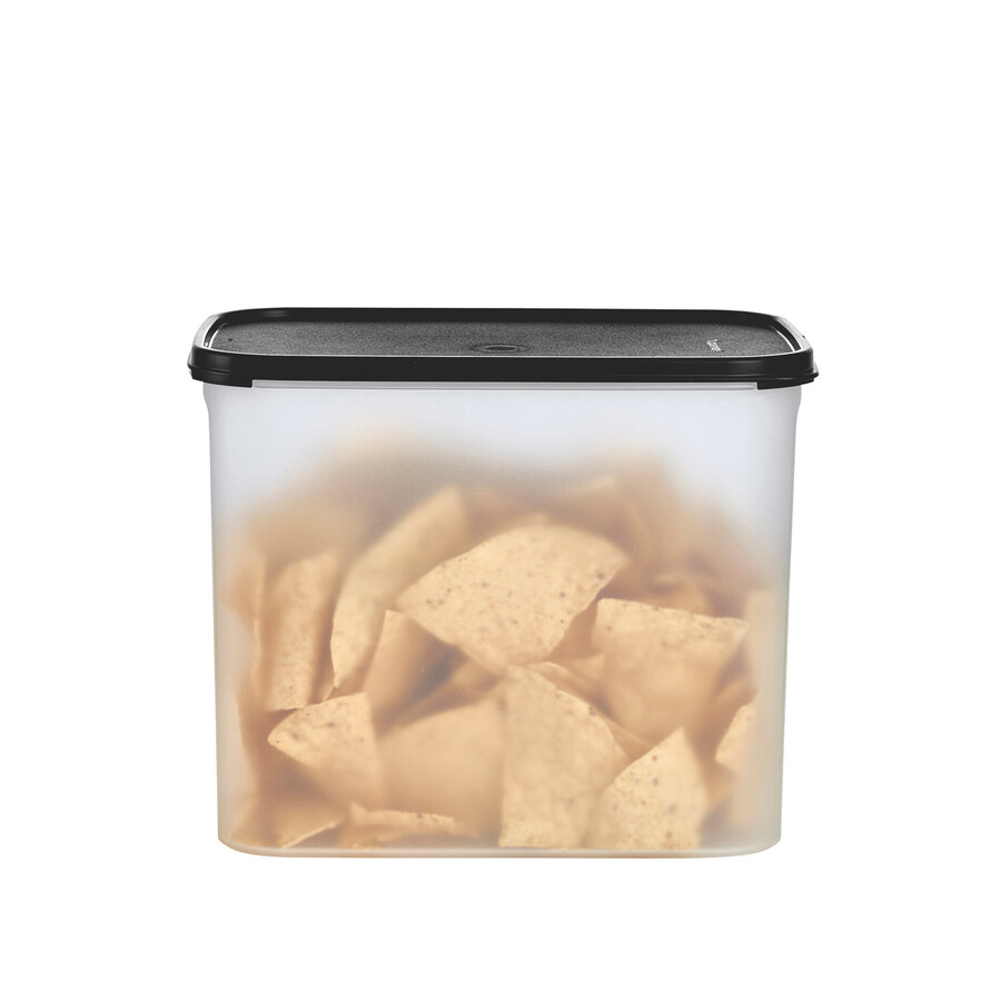 tupperware modular mates retangular 4 recipiente para armazenamento de alimentos preto jato
