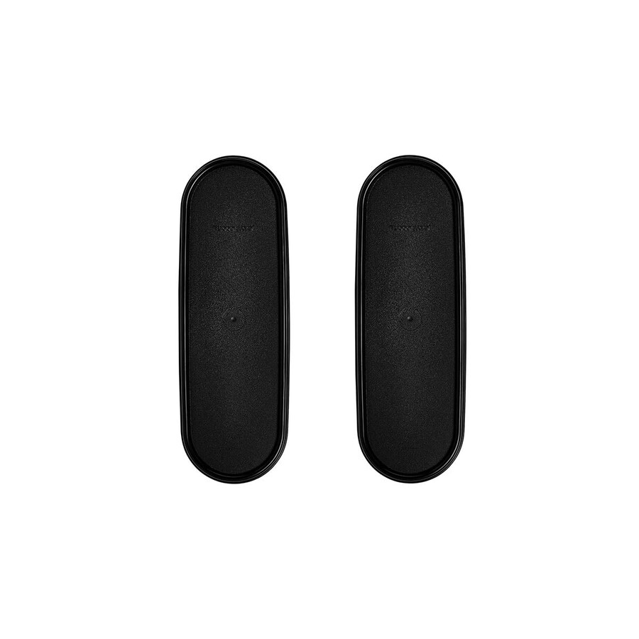 tampas ovais super tupperware modular mates preto jato