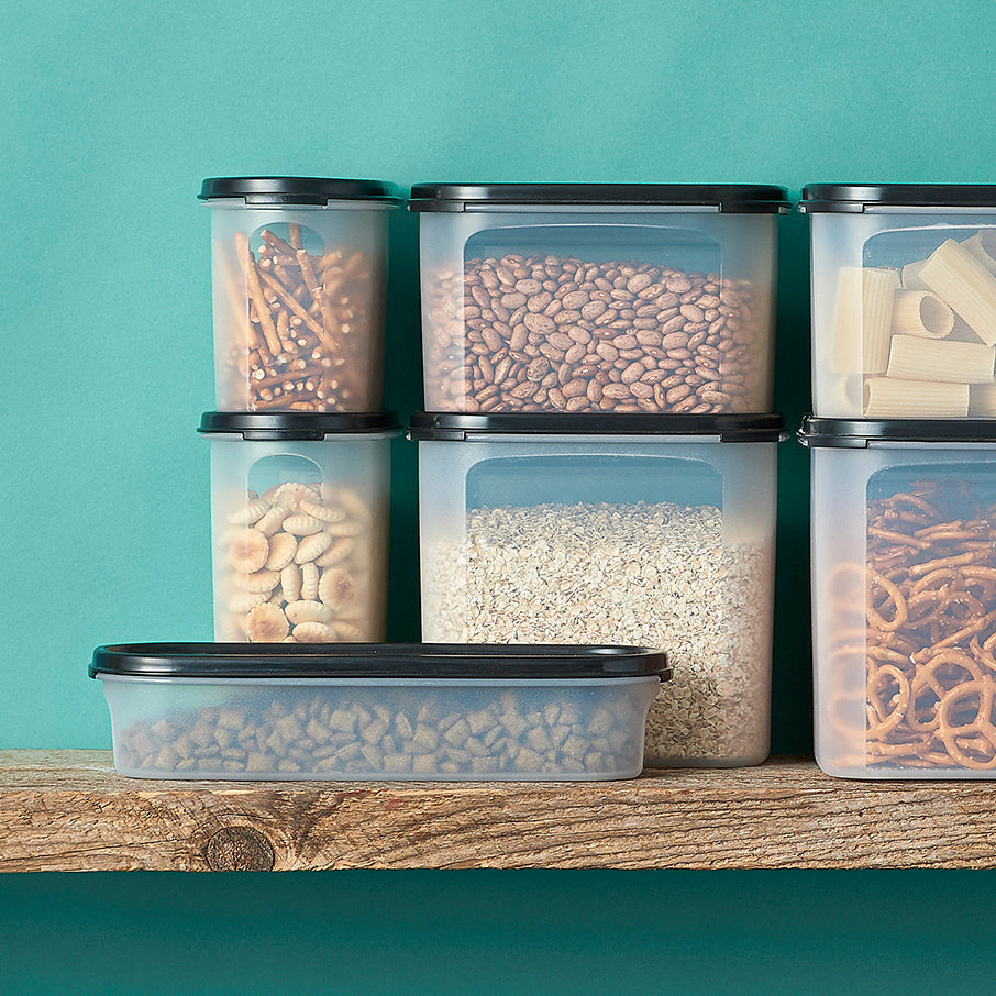 tupperware modular mates super oval 1 recipiente para armazenamento de alimentos preto intenso