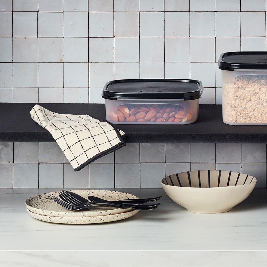 tupperware modular mates quadrado 1 recipiente para armazenar alimentos preto jato