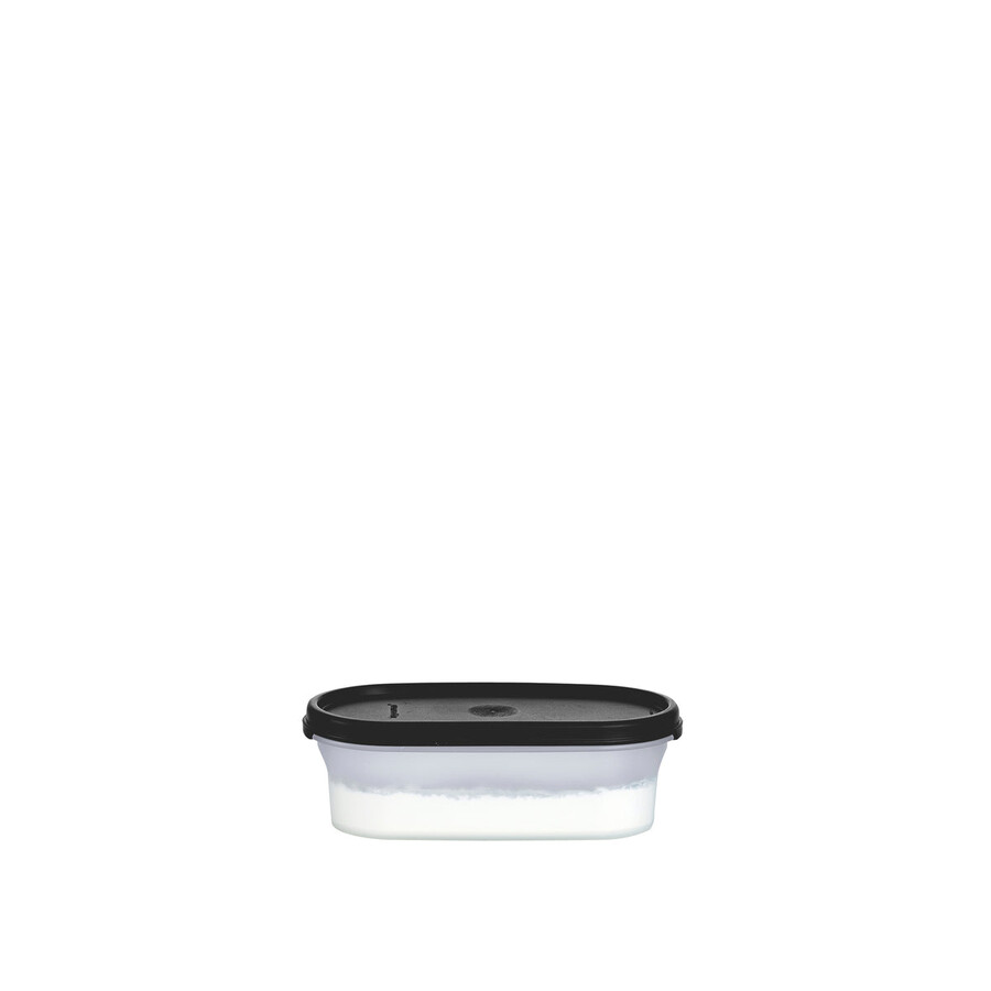 tupperware modular mates oval 1 recipiente para armazenamento de alimentos preto intenso