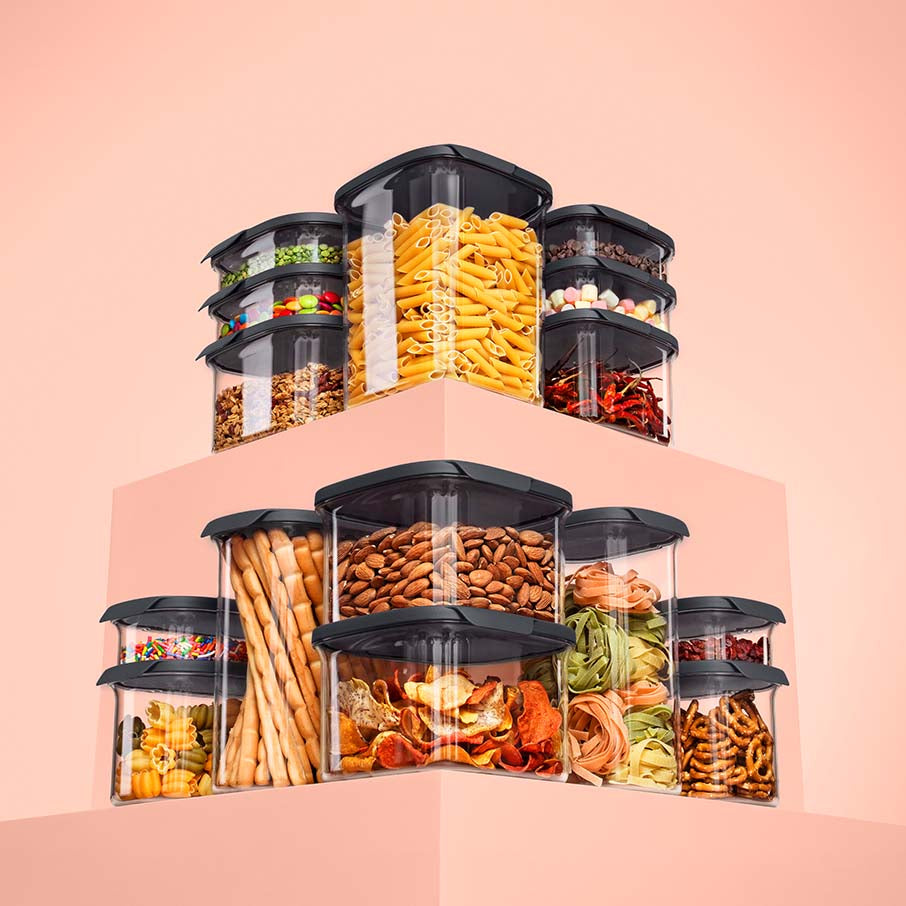 tupperware ultra clear quadrado 15 xícaras 36 l cosmos vedação