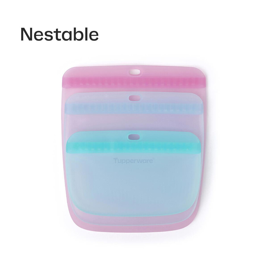 bolsa slim de silicone ultimate mini cor névoa islandesa translúcida