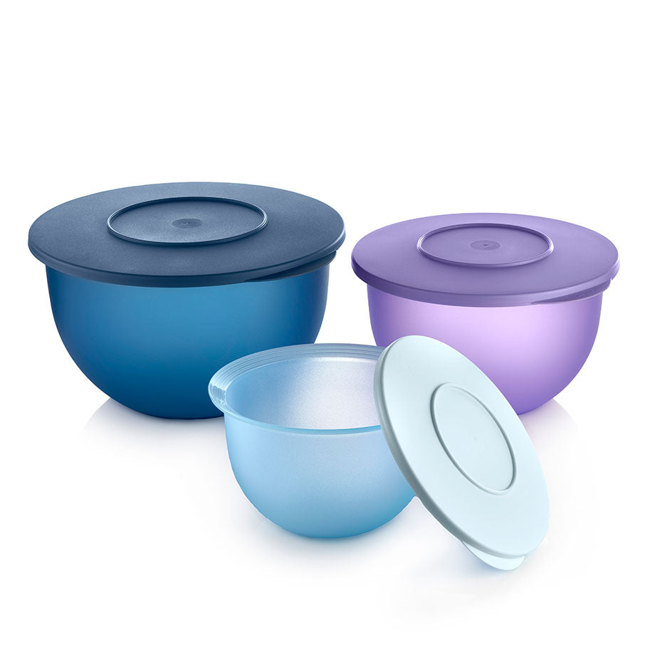 conjunto de tigelas tupperware impressions classic sorvete libélula névoa islandesa