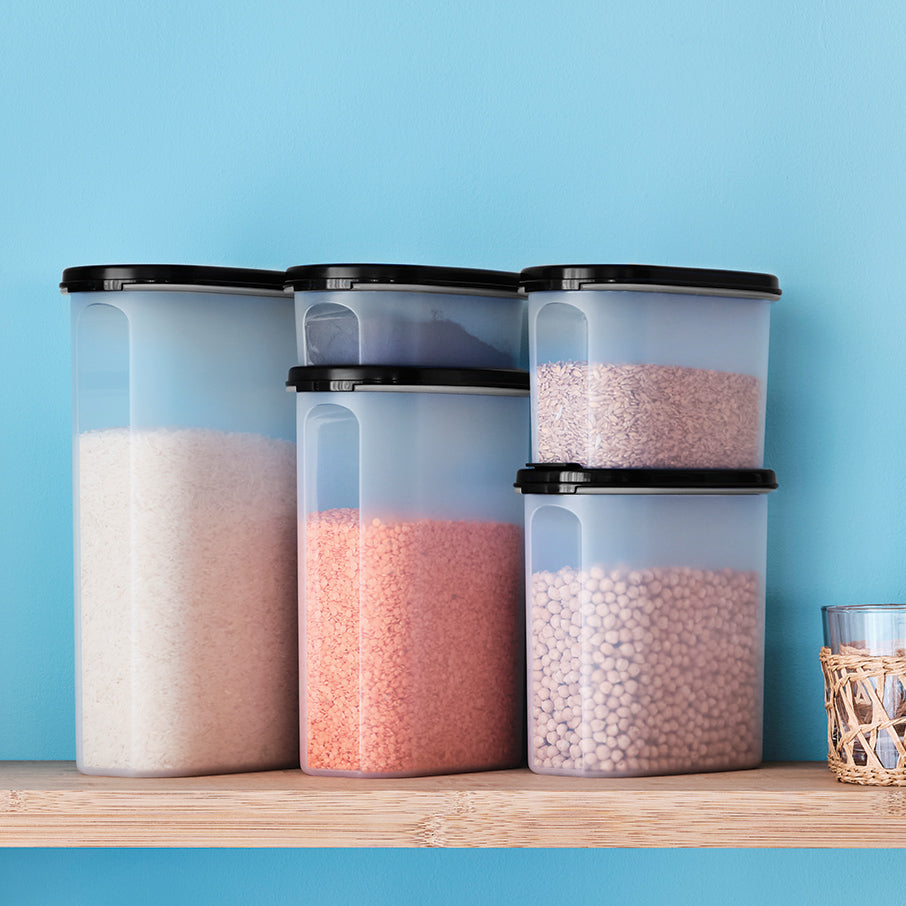 tupperware modular mates oval 2 recipiente para armazenamento de alimentos preto intenso