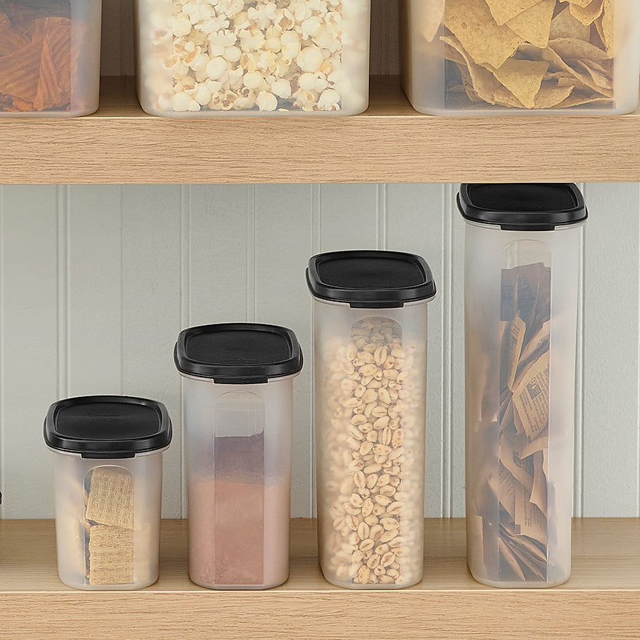 tupperware modular mates oval 3 recipiente para armazenamento de alimentos preto intenso
