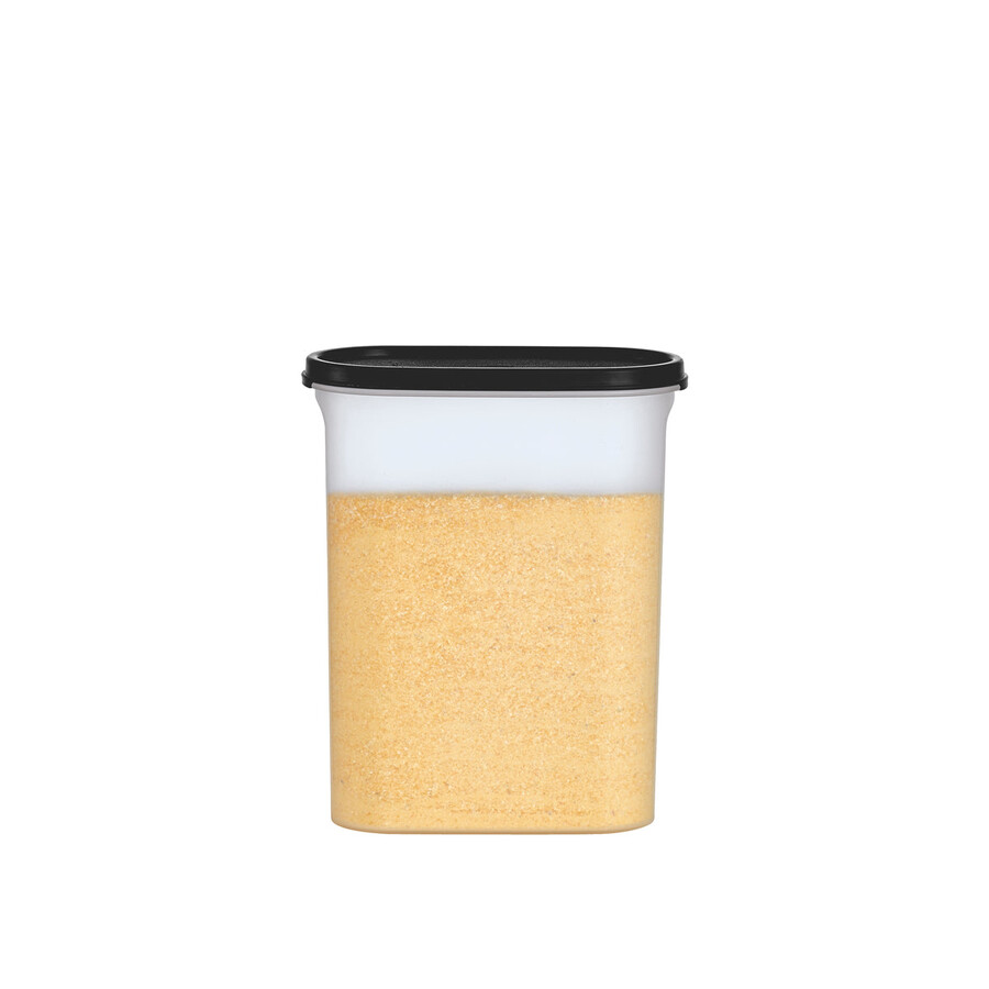 tupperware modular mates oval 4 recipiente para armazenamento de alimentos 975 xícaras preto jato