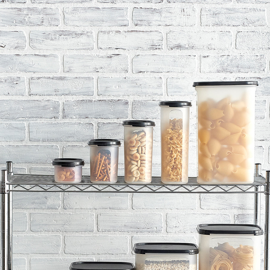 tupperware modular mates oval 5 recipiente para armazenamento de alimentos preto jato