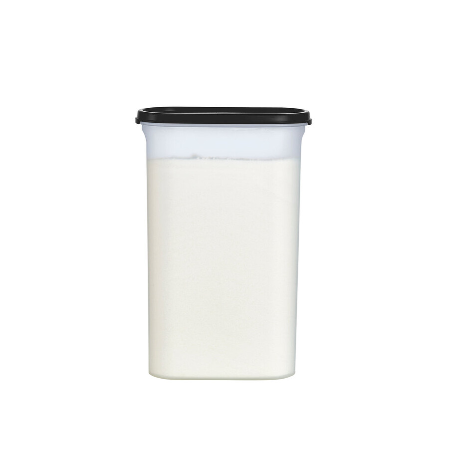 tupperware modular mates oval 5 recipiente para armazenamento de alimentos preto jato