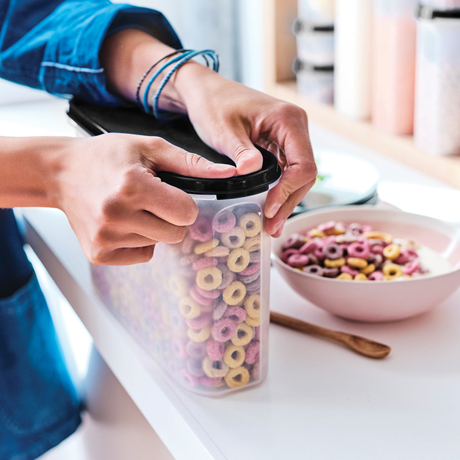 tupperware modular mates super oval 3 recipiente para armazenamento de alimentos preto intenso