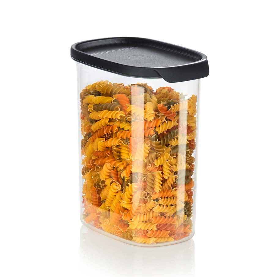 tupperware ultra clear oval 9½ xícaras 22 l cosmos com tampa