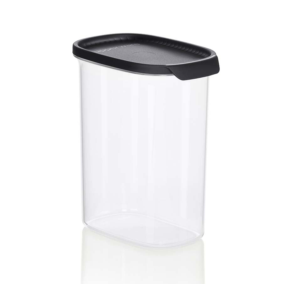 tupperware ultra clear oval 9½ xícaras 22 l cosmos com tampa