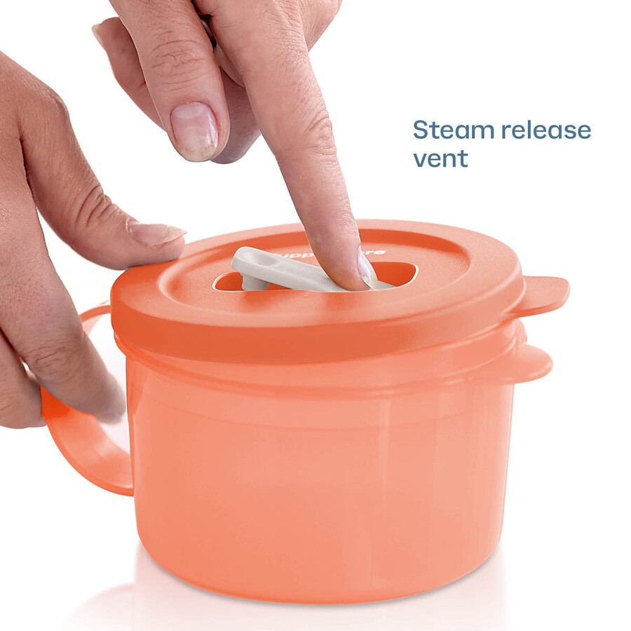 caneca para sopa tupperware crystalwave plus para micro-ondas conjunto de 2 À prova de vazamentos rosa aconchegante