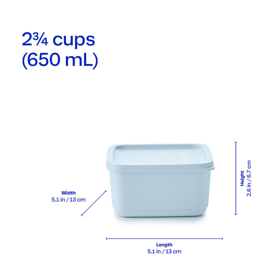 conjunto básico brilhante 6 peças quadrado azul