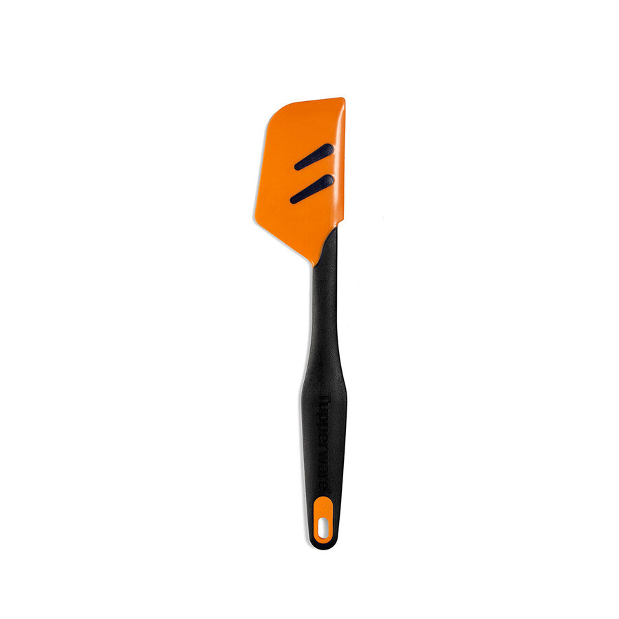 espátula de silicone preto intenso cor casca de laranja