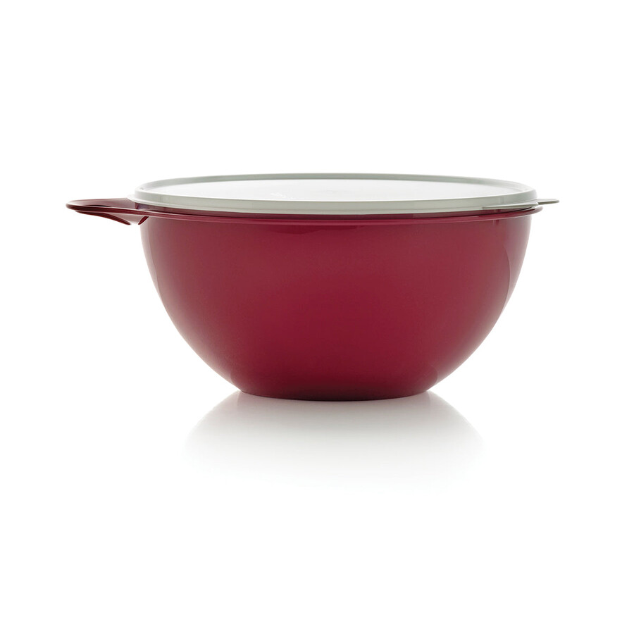 tigela média tupperware thatsa hermética à prova de vazamentos 19 xícaras45 l bordô