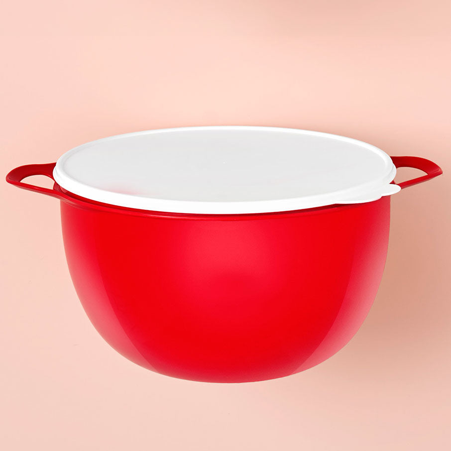 tigela tupperware thatsa mega hermética à prova de vazamentos para misturar 42 pés cúbicos chili