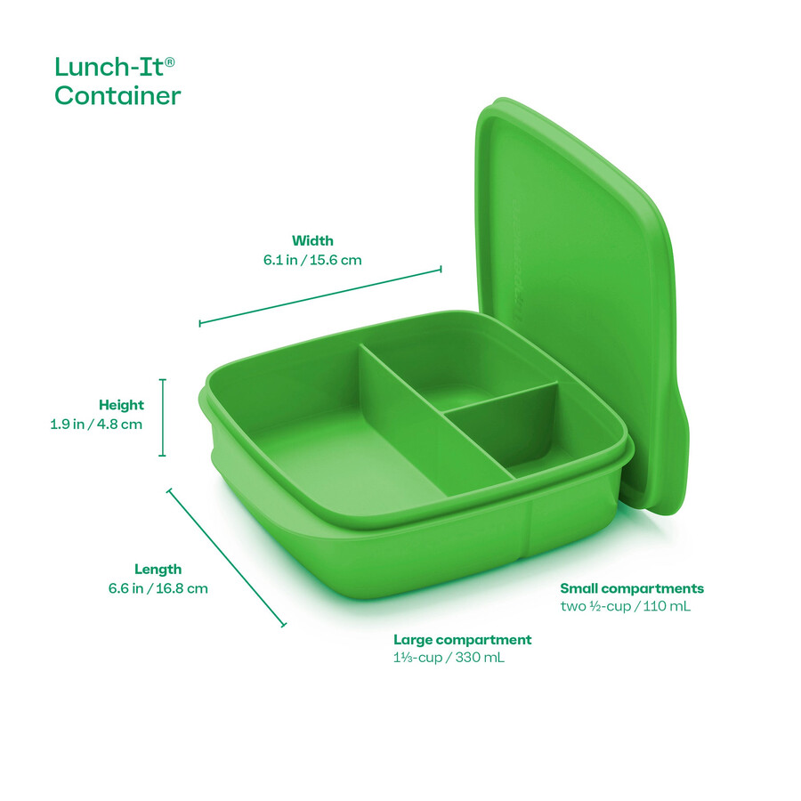 recipientes tupperware lunch-it