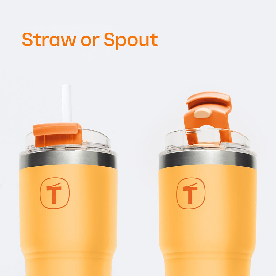 copo tupperware big t 630 ml laranja pôr do sol