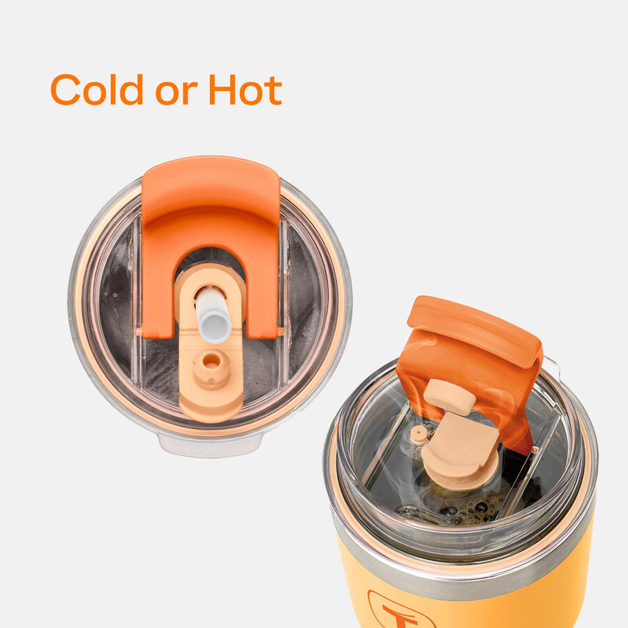 copo tupperware big t 630 ml laranja pôr do sol
