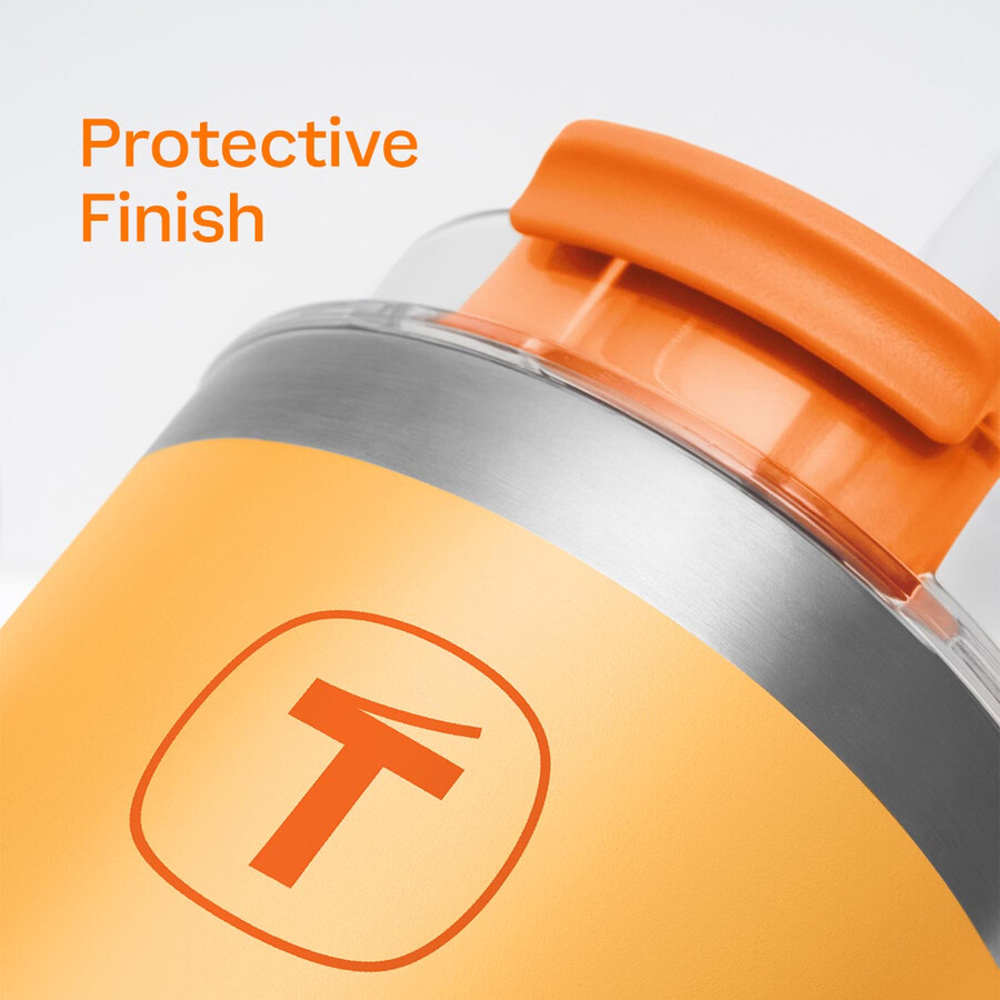 copo tupperware big t 630 ml laranja pôr do sol