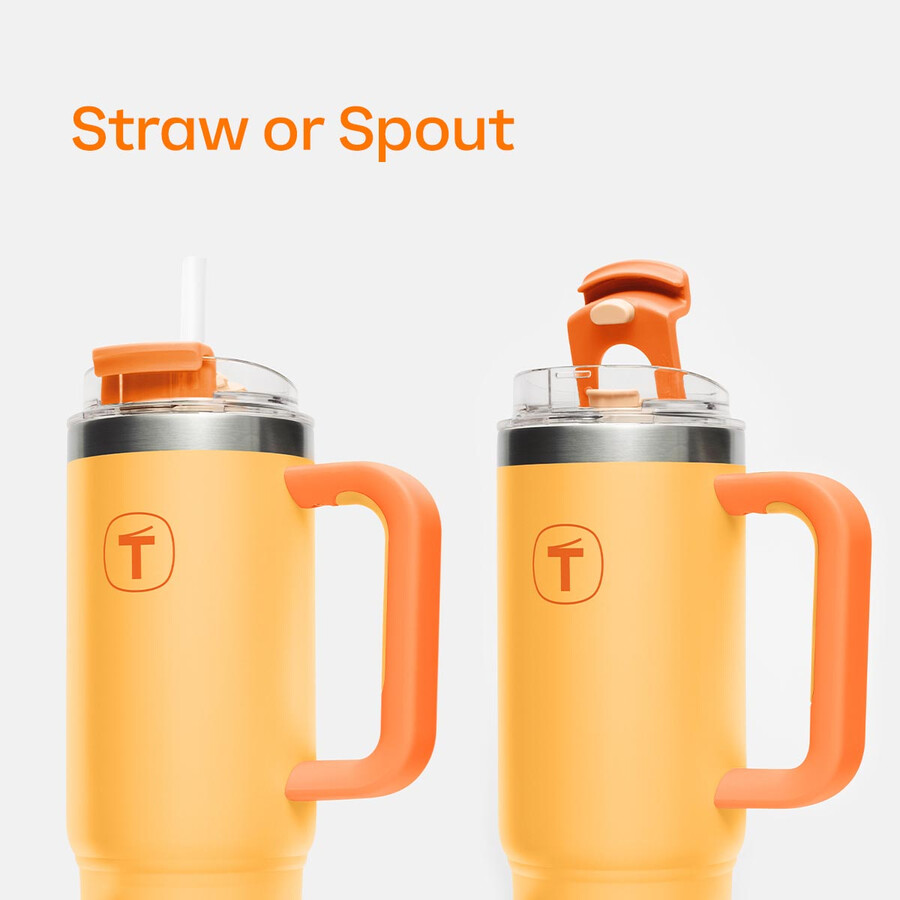 copo tupperware big t 11 l laranja-pôr-do-sol
