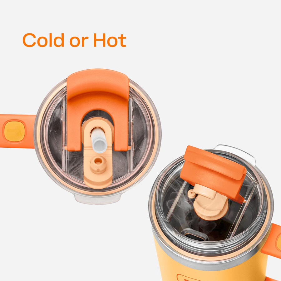 copo tupperware big t 11 l laranja-pôr-do-sol