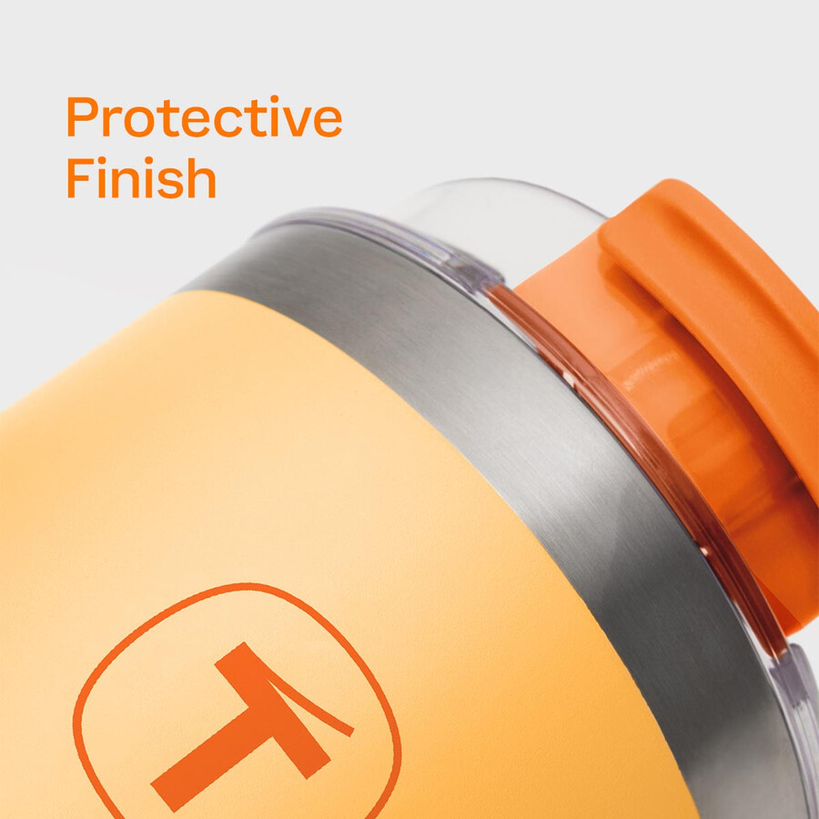 copo tupperware big t 11 l laranja-pôr-do-sol