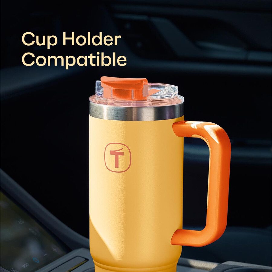 copo tupperware big t 11 l laranja-pôr-do-sol