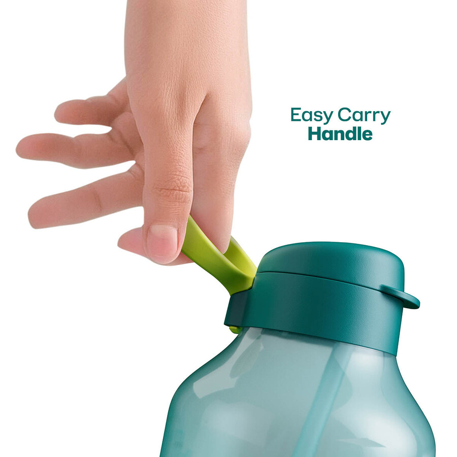 garrafa de água tupperware aquavibe 2 l verde verde misterioso