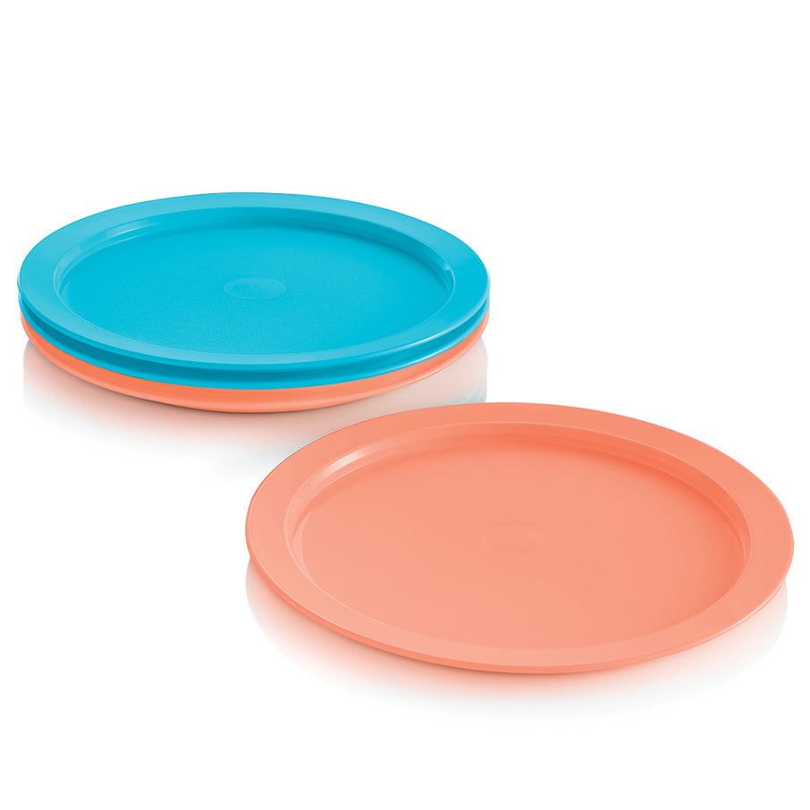 pratos tupperkids azul spa rosa aconchegante