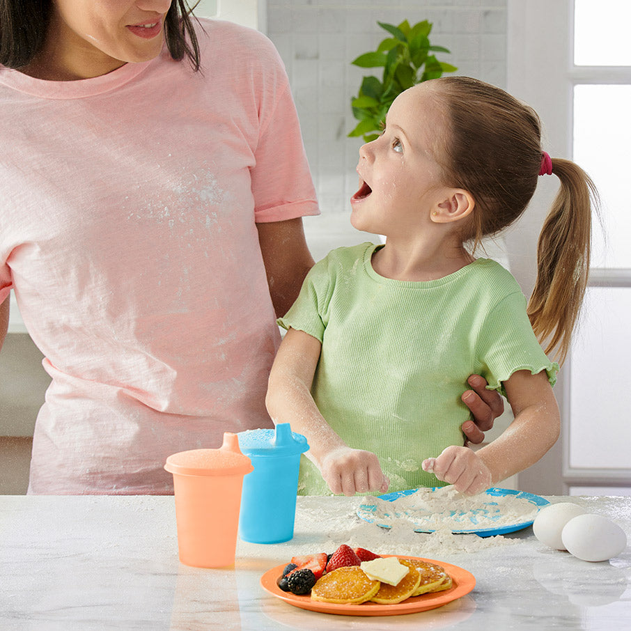 pratos tupperkids azul spa rosa aconchegante