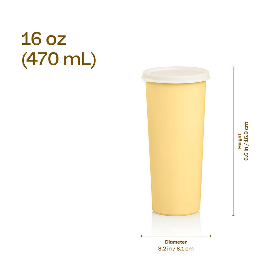 copos vintage 470 ml amarelo azul rosa